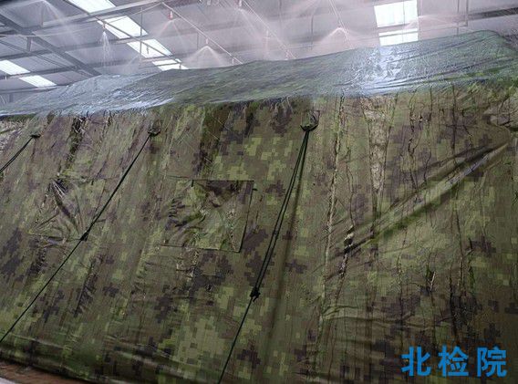 帳篷淋水試驗